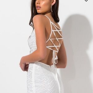 Brand new diamond dress from akira